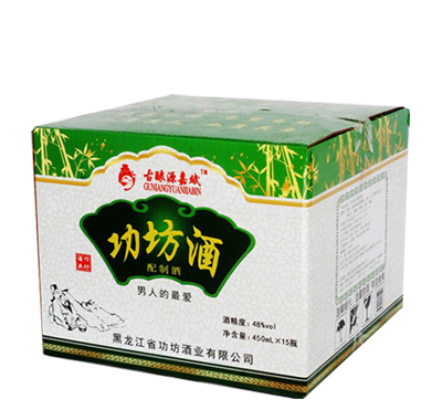 48度功坊酒450ml箱装