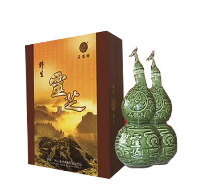 野生灵芝酒32度礼盒装