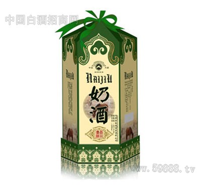 西部牧王奶酒绿包