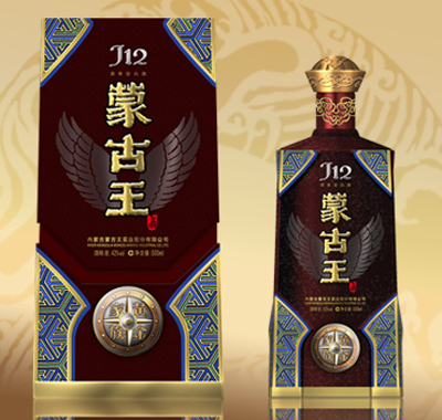 52度黄金家族蒙古王酒